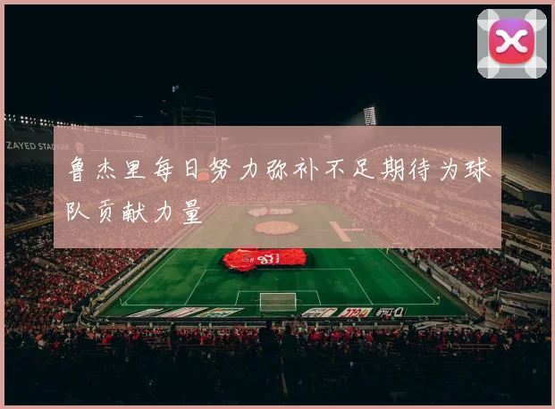 鲁杰里每日努力弥补不足期待为球队贡献力量